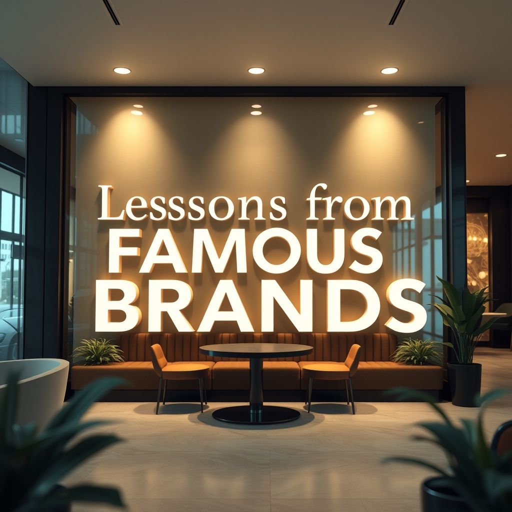 บทเรียนจากแบรนด์ดัง